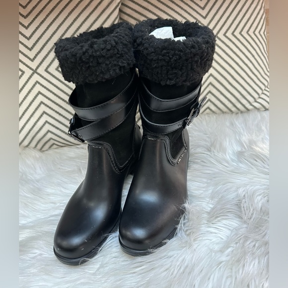 Coach Zena Black Snow & Rain Boot - Picture 11 of 12
